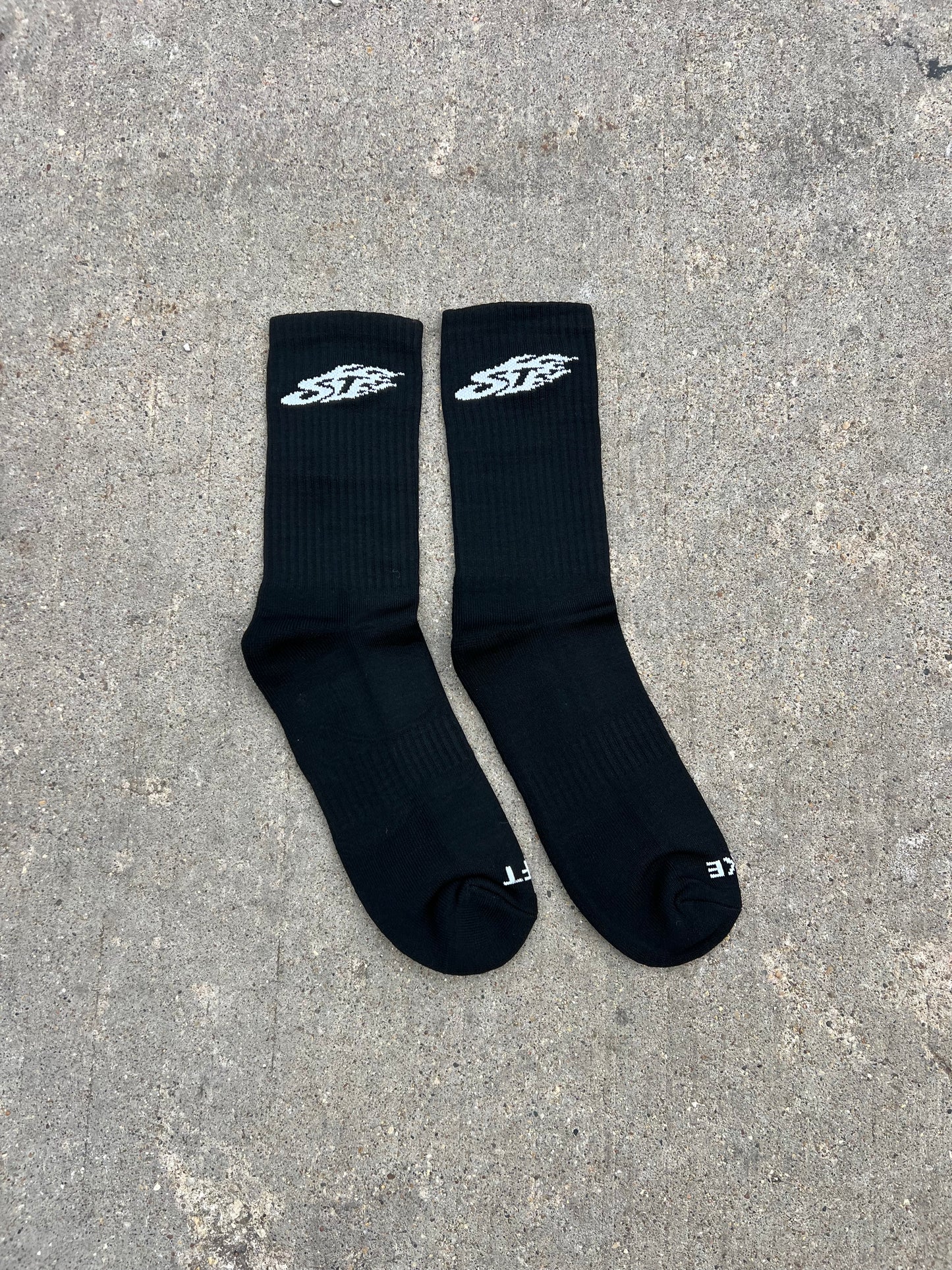 Flame Logo Socks