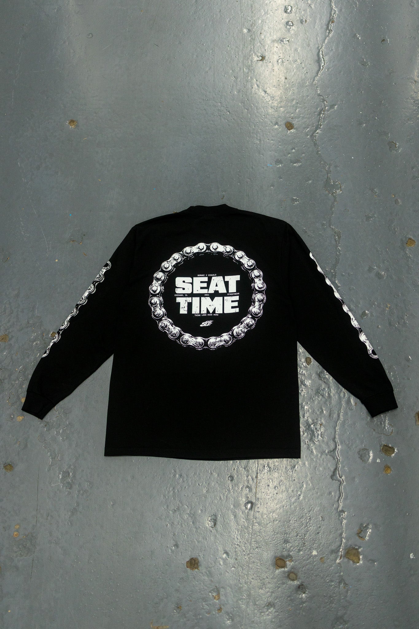 Flame:Chain Garment Dye Long Sleeve