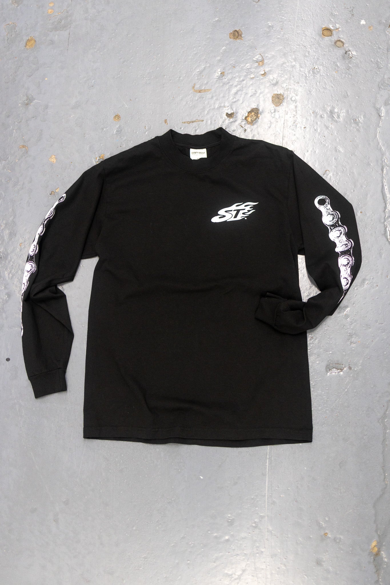 Flame:Chain Garment Dye Long Sleeve