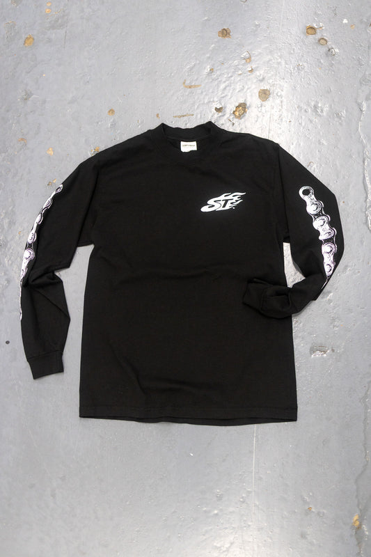 Flame:Chain Garment Dye Long Sleeve
