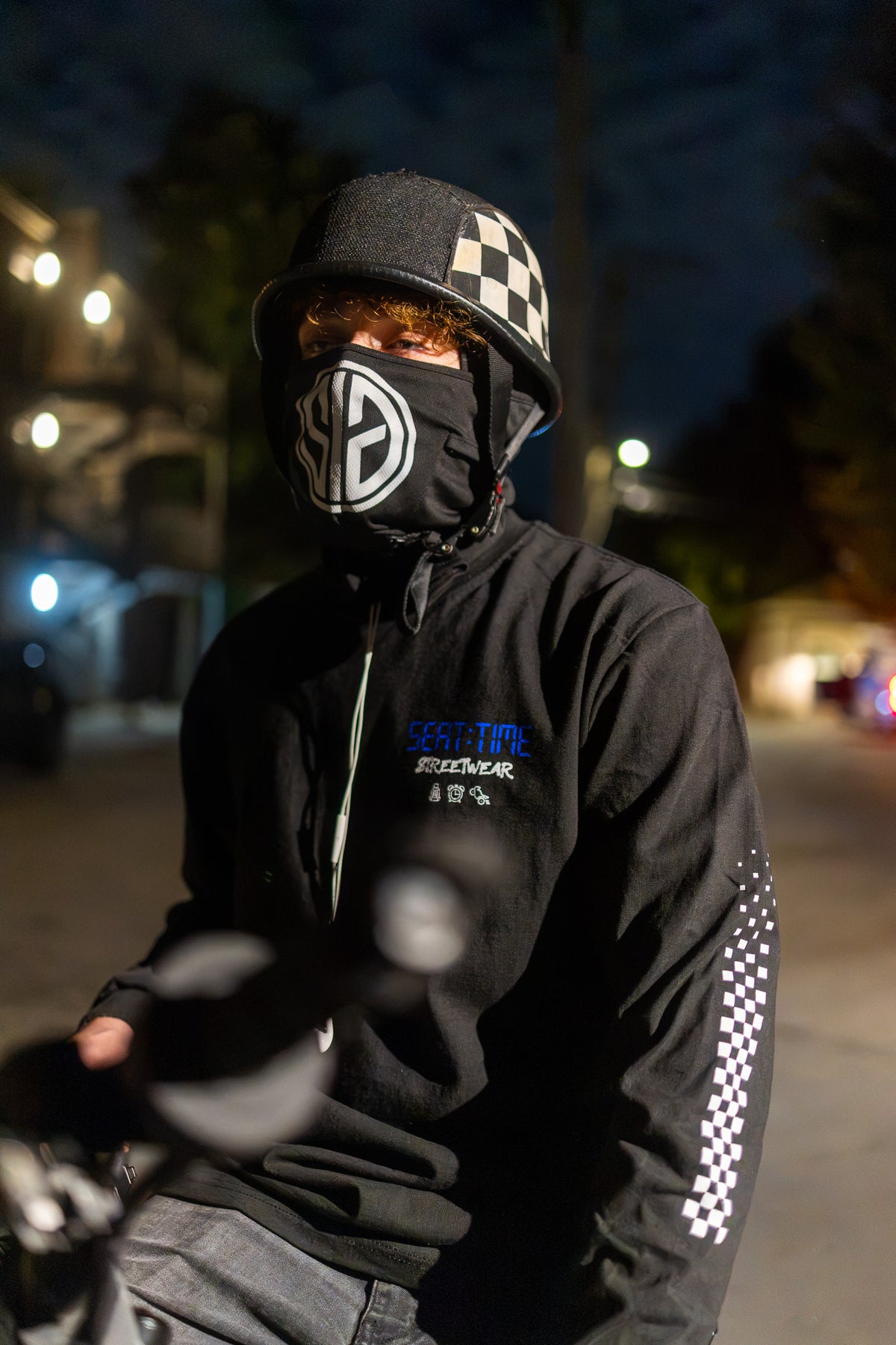 V5 Long Sleeve - black/blue