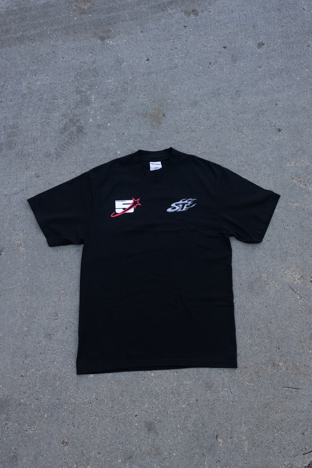 Metallic Anniversary Oversized Tee