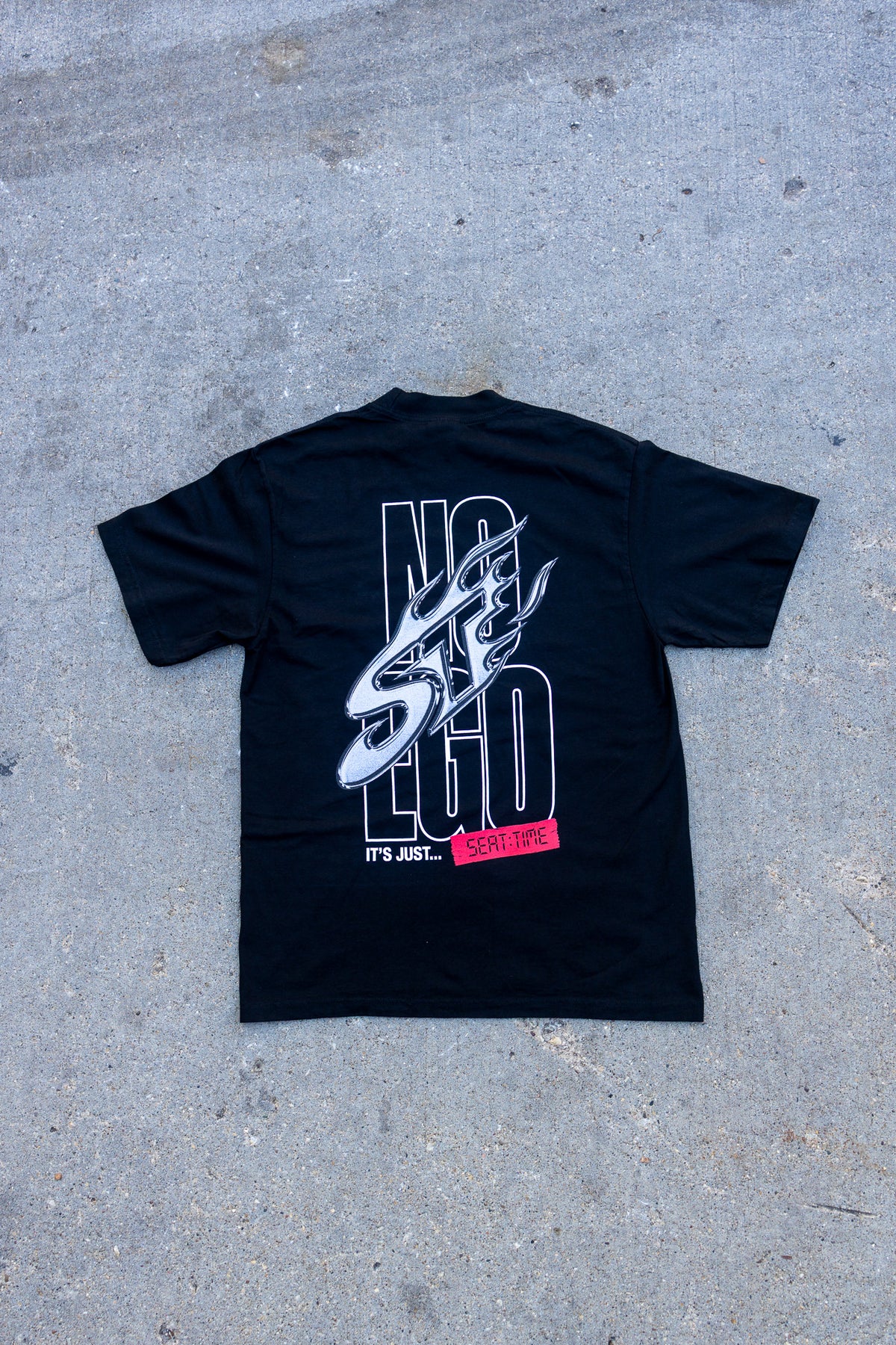 Metallic Anniversary Oversized Tee