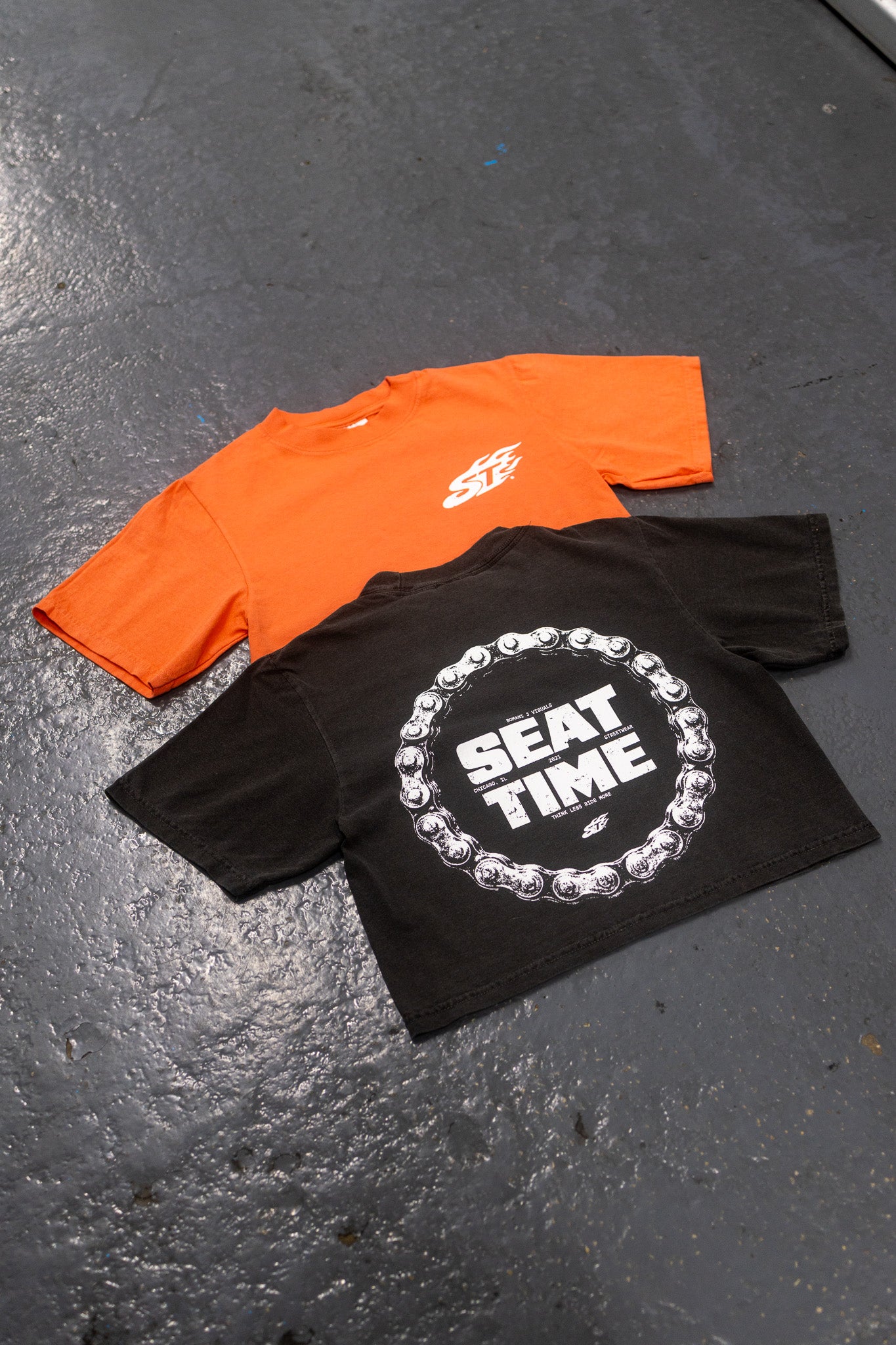 Women’s Flame:Chain Crop Tee
