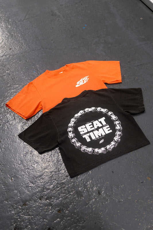 Women’s Flame:Chain Crop Tee