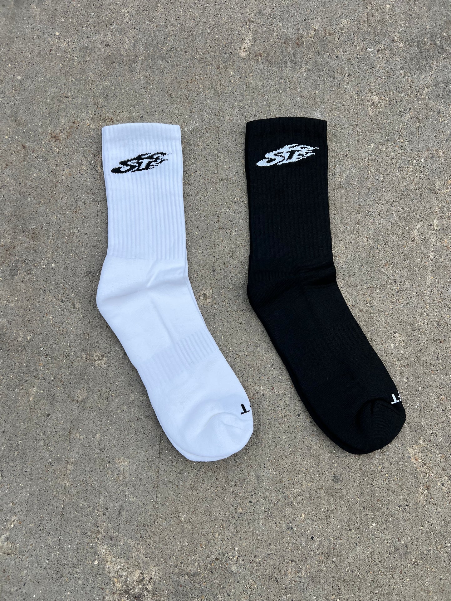 Flame Logo Socks