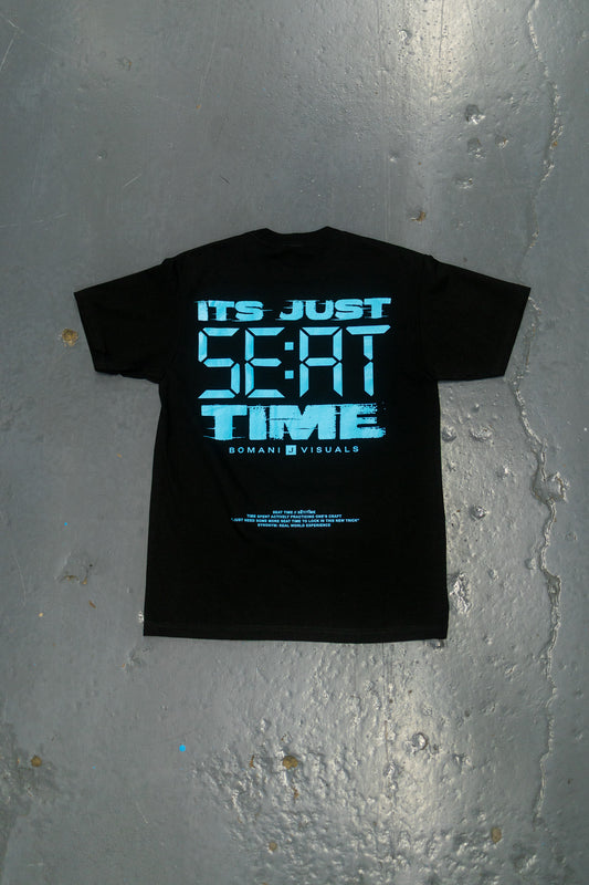 V4 Tee - Tiffany:Black