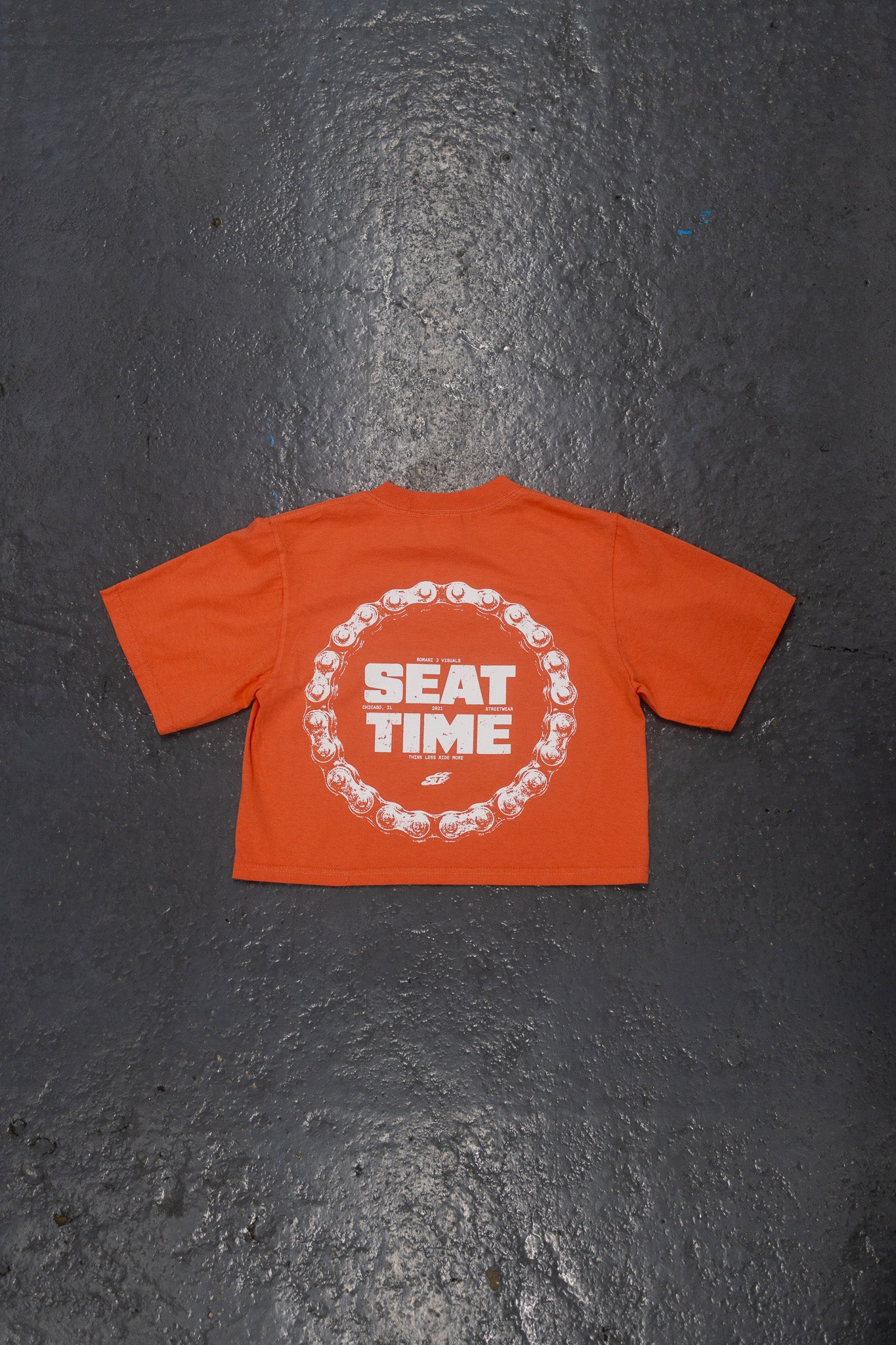 Women’s Flame:Chain Crop Tee