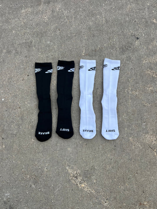 Flame Logo Crew Socks
