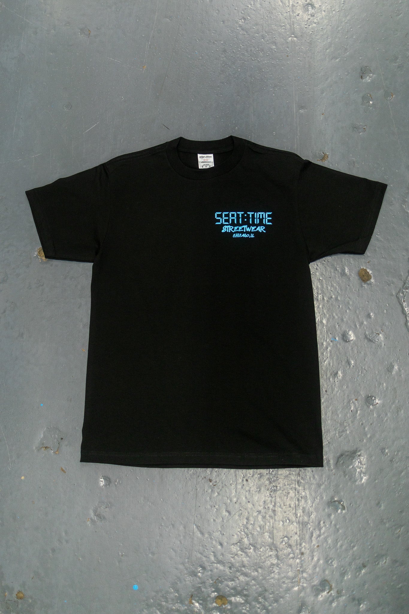 V4 Tee - Tiffany:Black