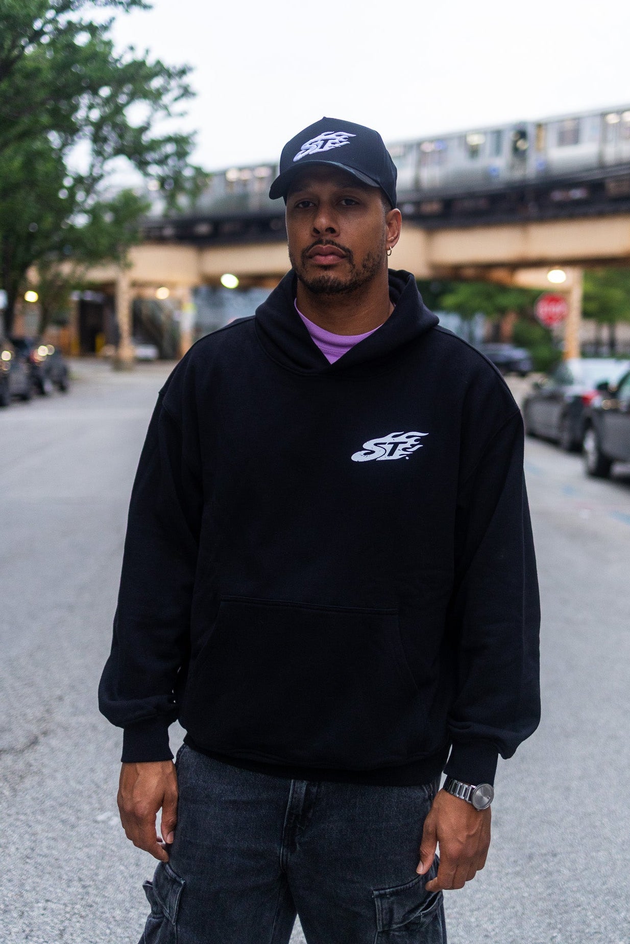 Flame:Chain Heavyweight Hoodie
