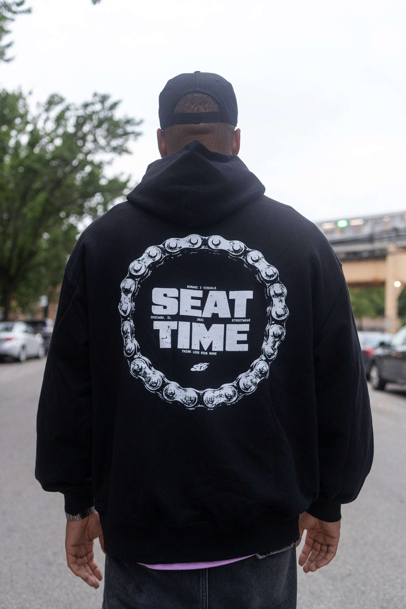 Flame:Chain Heavyweight Hoodie