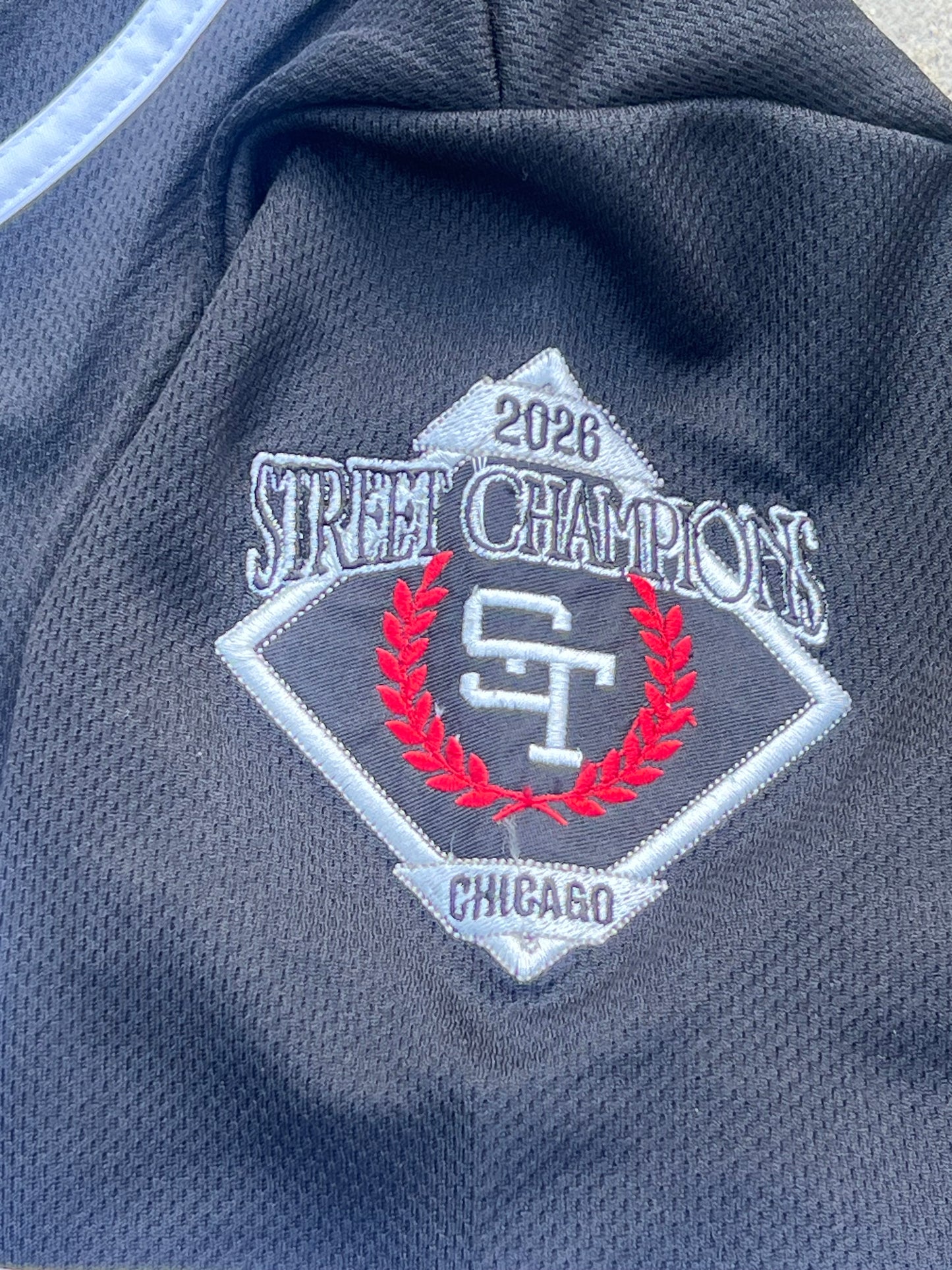 Street Champions Baseball Jersey
