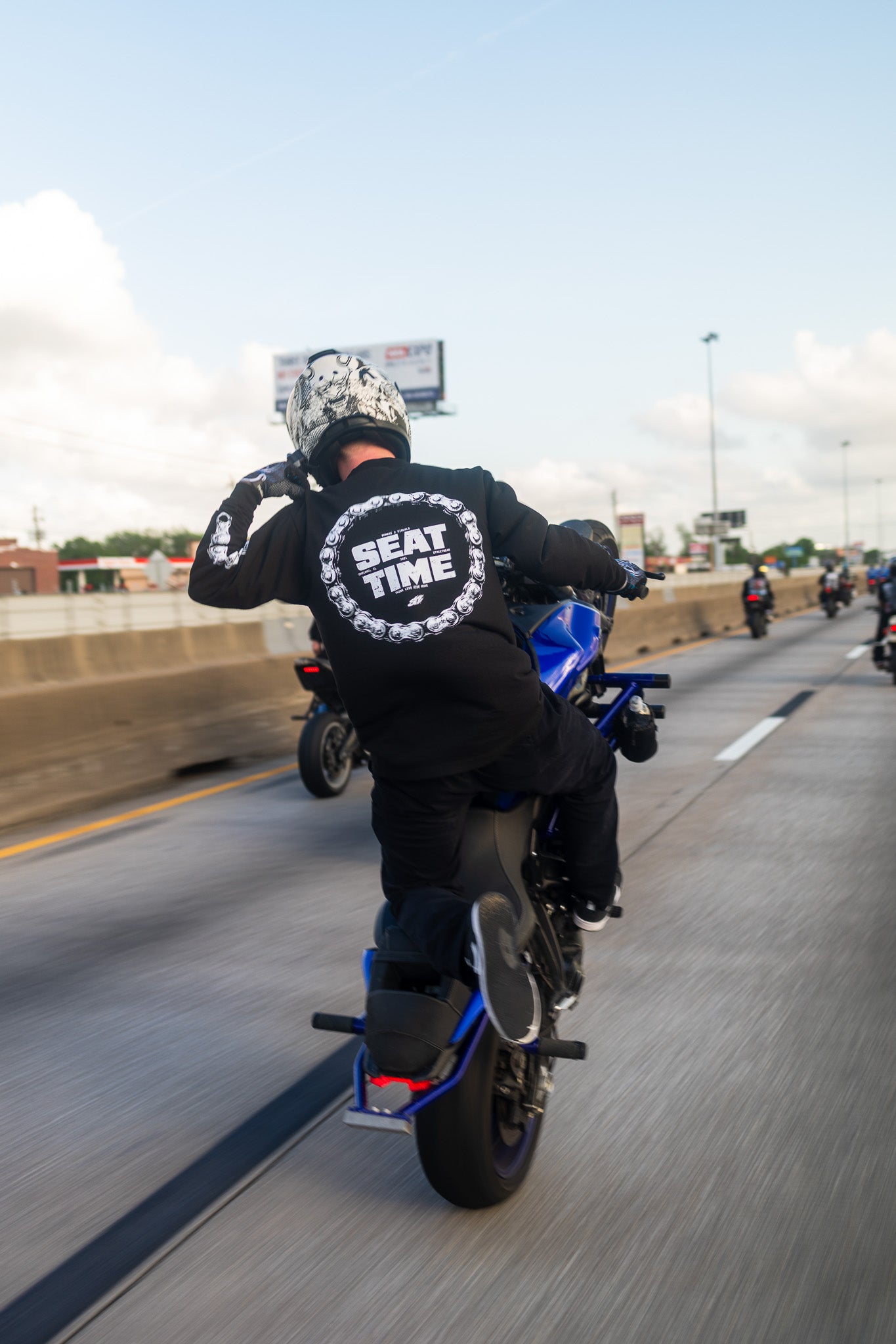 Flame:Chain Garment Dye Long Sleeve