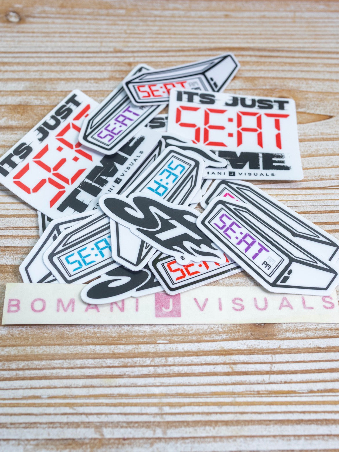 Sticker Pack – Seat Time Streetwear