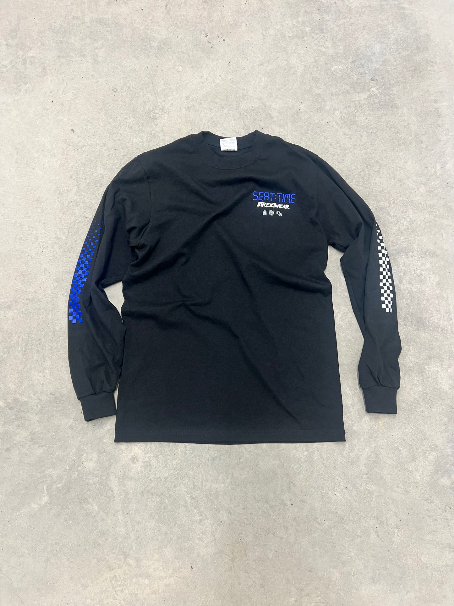 V5 Long Sleeve - black/blue